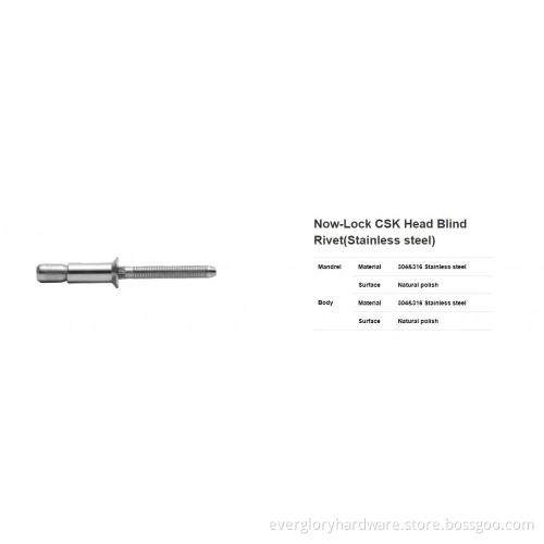 Now-Lock CSK Head Blind Rivet(Stainless steel)